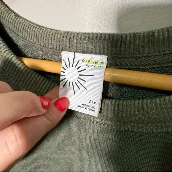 Aerie  green athletic cut out dress S - Picture 4 of 6